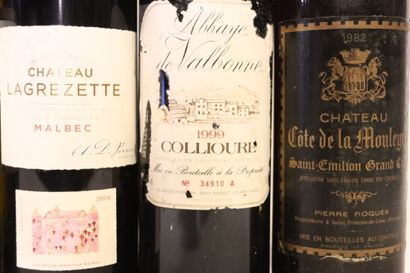 2 bottles of GRAVES red 1996 CHÂTEAU DU MAYNE.
1...