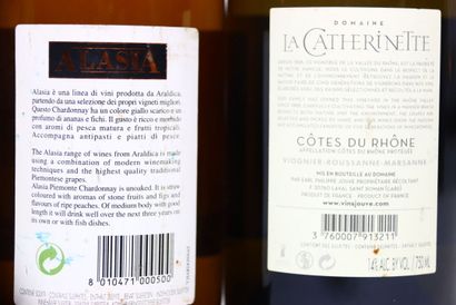2 bottles of red VALENCIA 1985, CASTILLO...
