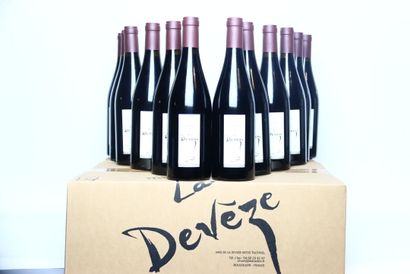 12 bottles of red CÔTES DU ROUSILLON 2005,...