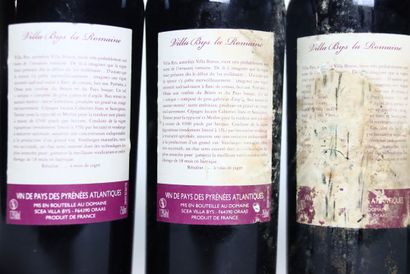 3 bottles of red 2008 VIN DE PAYS DES PYRÉNÉES...