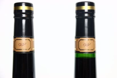 6 bottles of red BANYULS 1997, MAS DE LA...