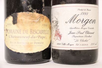 1 bottle of CHÂTEAUNEUF-DU-PAPE red 1993,...