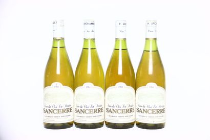 4 bottles of white SANCERRE 1984, CAVE CLOS...