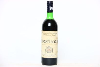 1 bottle of red BORDEAUX 1975, FONSET-LA...