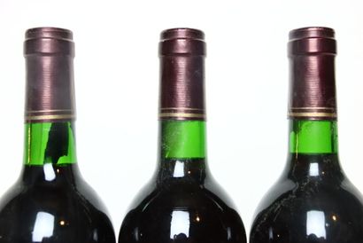 3 bottles of red BORDEAUX 1998, GAËLLE DE...