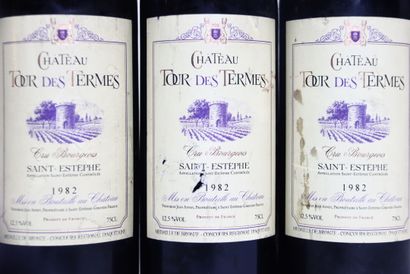 4 bouteilles de LALANDE-DE-POMEROL rouge...