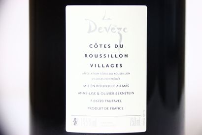 12 bottles of red CÔTES DU ROUSILLON 2005,...