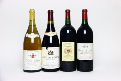 1 magnum of white MÂCON BURGY 1988, DOMAINE...