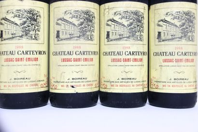 1 bottle of red MEDOC 1989, CHÂTEAU LAFITTE-TRAMIER.
5...