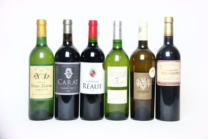 1 bottle of white BORDEAUX 1995, CHÂTEAU...