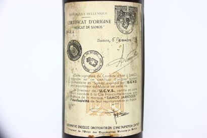 1 bottle of MUSCAT DE SAMOS NM, JARROUSS...