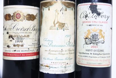 1 bouteille de PAUILLAC rouge 1999, CHÂTEAU...