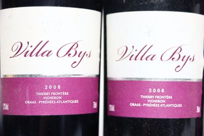 2 bottles of red 2008 VIN DE PAYS DES PYRÉNÉES...