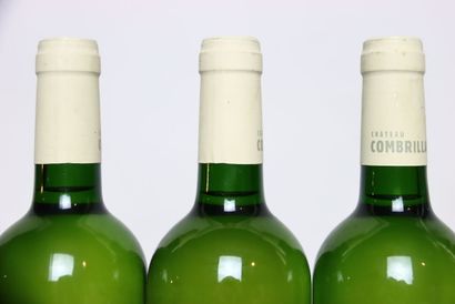 3 bottles of white BERGERAC 2011, CHÂTEAU...