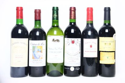 1 bottle of red MEDOC CRU BOURGEOIS 1989,...