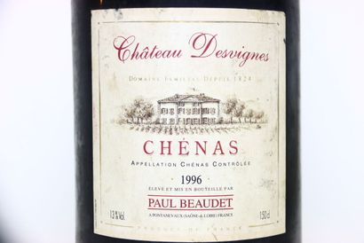 1 magnum of CHÉNAS red 1996, CHÂTEAU DESVIGNES.
1...