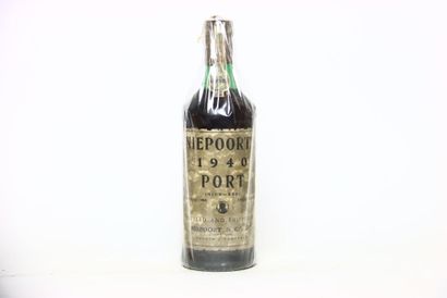 1 bottle of PORTO 1940, NIEEPORT. In its...