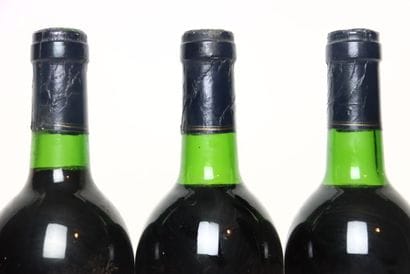 3 bottles of red IROULÉGUY 1991, DOMAINE...