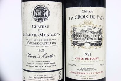 1 bottle of red MEDOC 1989, CHÂTEAU LAFITTE-TRAMIER.
5...
