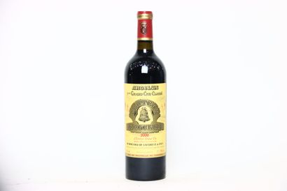 1 bouteille de SAINT-ÉMILION rouge 2000,...