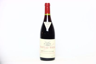 1 bottle of CHÂTEAU-NEUF-DU-PAPE red 2001,...