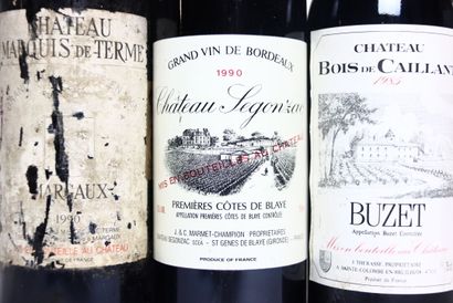 1 bottle of red BORDEAUX 1985, CHÂTEAU LA...