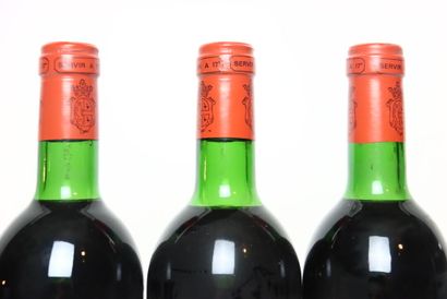 3 bottles of red CÔTES DE BUZET 1983, VIGNERONS...