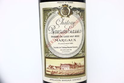 1 bouteille de MARGAUX rouge 1944, CHÂTEAU...