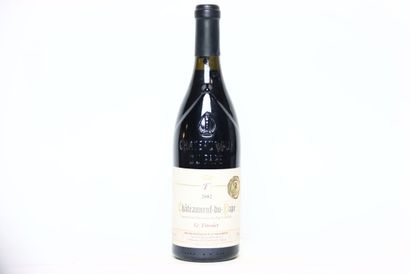1 bottle of CHÂTEAUNEUF-DU-PAPE red 2002,...