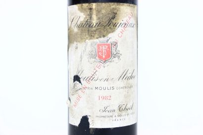 1 bouteille de MOULIS-EN-MÉDOC rouge 1982...