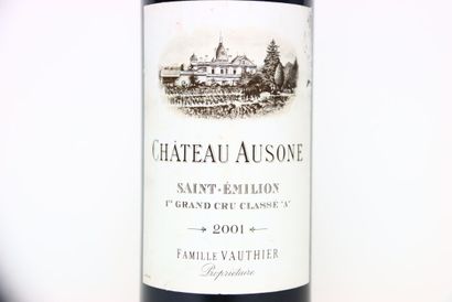 1 bouteille de SAINT-ÉMILION rouge 2001,...
