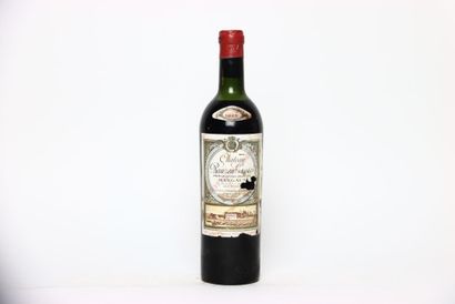 1 bouteille de MARGAUX rouge 1945, CHÂTEAU...