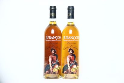 2 bottles of JURANÇON white soft 1989, CAVE...