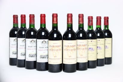 4 bouteilles de LALANDE-DE-POMEROL rouge...