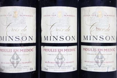 1 bottle of red MEDOC 1989, CHÂTEAU LAFITTE-TRAMIER.
5...