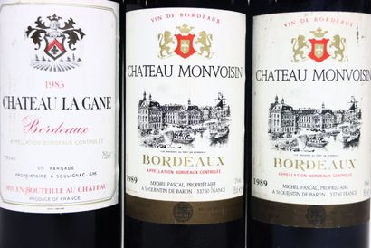 1 bottle of red BORDEAUX 1985, CHÂTEAU LA...