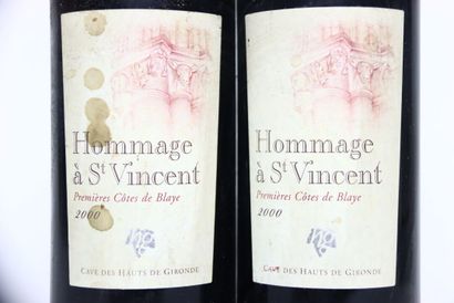 6 bouteilles de MARGAUX rouge 1998, CHÂTEAU...