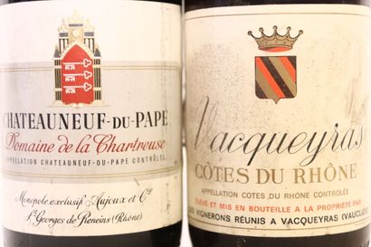1 bottle of CÔTES-DU-RHÔNE red 1987 ROPITEAU...
