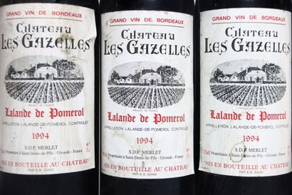 6 bouteilles de LALANDE-DE-POMEROL rouge...