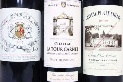 1 bottle of LISTRAC MÉDOC red 1997, CHÂTEAU...