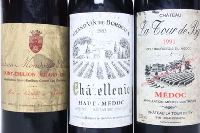 1 bottle of red SAINT-ÉMILION 1976, CHÂTEAU...
