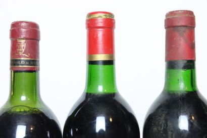1 bottle of red BORDEAUX 1986, DOMAINE DES...