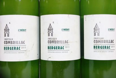 3 bottles of white BERGERAC 2011, CHÂTEAU...