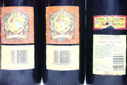 2 bottles of red VALENCIA 1985, CASTILLO...
