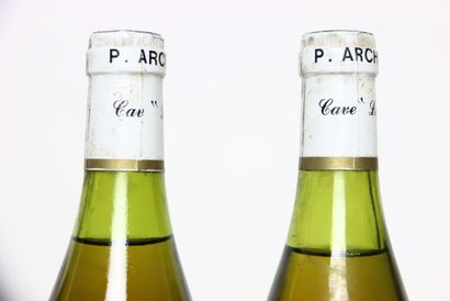 4 bottles of white SANCERRE 1984, CAVE CLOS...