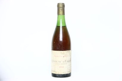 1 bottle of white ANJOU 1955, CHÂTEAU D'EPIRÉ....