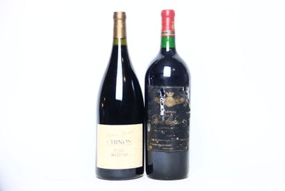 1 magnum CHINON red 2009, PIERRE SOURDAIS.
1...