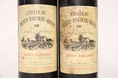 1 bottle of SAINT-ÉMILION red 1988, CHÂTEAU...
