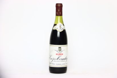 1 bottle of red CROZES-HERMITAGE 1986, D...