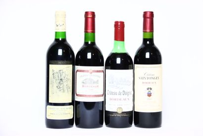 1 bottle of BORDEAUX SUPÉRIEUR red 1993 CHÂTEAU...
